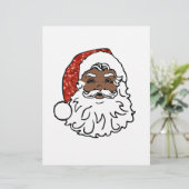 sequins black santa claus (Standing Front)