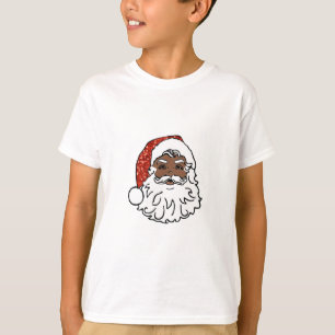 sequins black santa claus T-Shirt