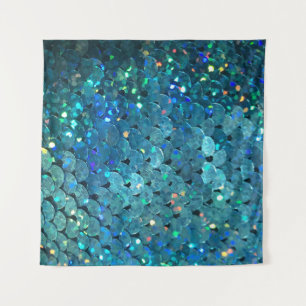 Sequins Sparkle: Macro Abstract Background Tapestry