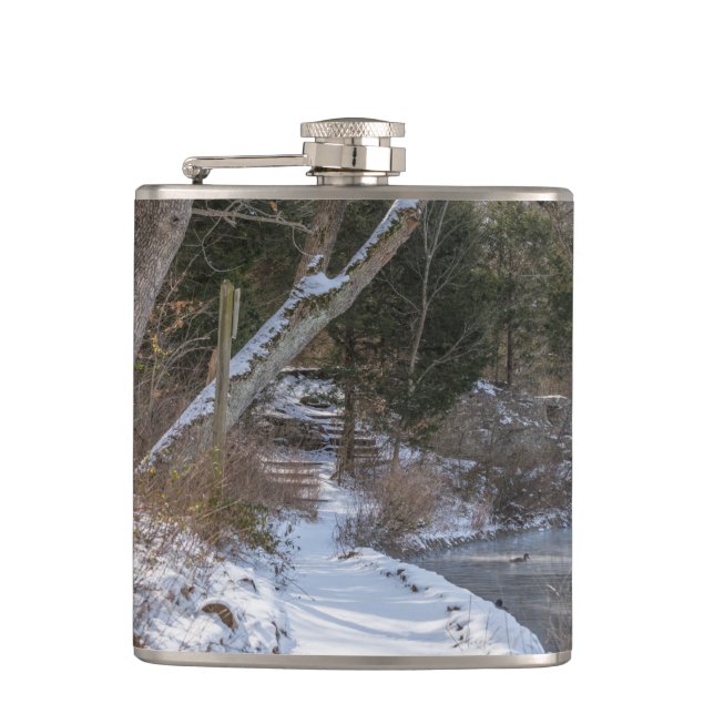 Sequiota Winter Walk Flask (Front)