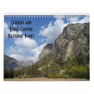 Sequoia and Kings Canyon National Parks Calendar