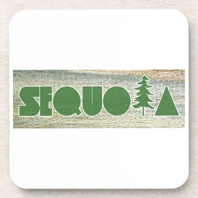 Sequoia Drink Coaster (Front)
