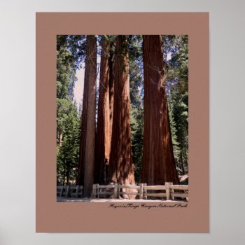 Sequoia/kings Canyon National Park Poster by photog4Jesus at Zazzle