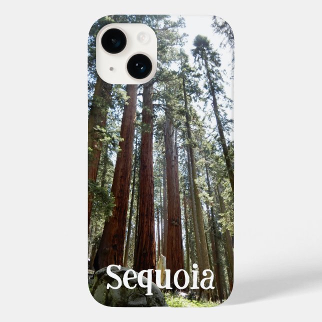 Sequoia National Forest iPhone 14 Case (Back)