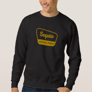 Sequoia National Forest Vintage Inspired Sign Grap Sweatshirt