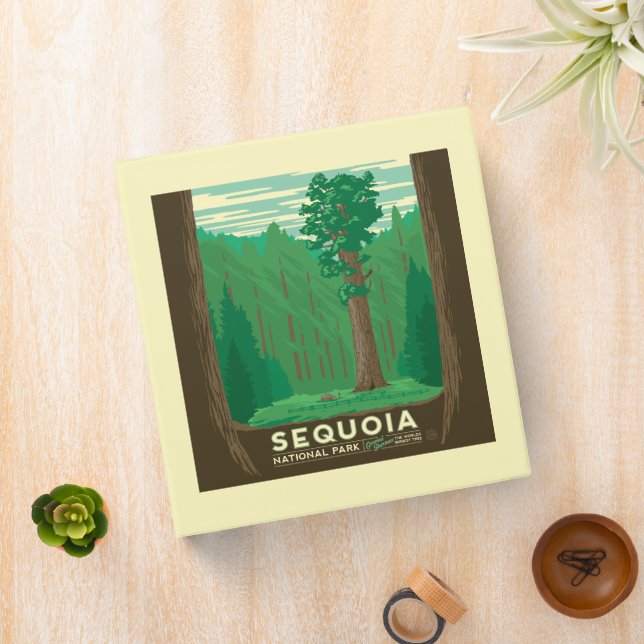 Sequoia National Park 3 Ring Binder (In Situ)