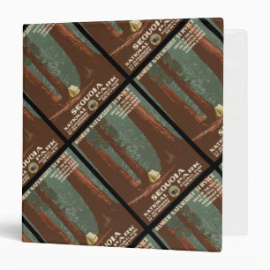 Sequoia National Park 3 Ring Binder