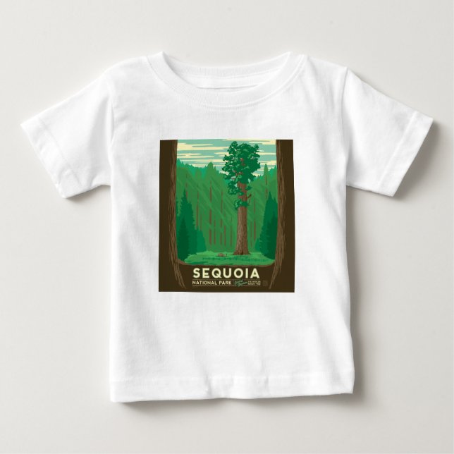 Sequoia National Park Baby T-Shirt (Front)