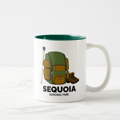 Sequoia National Park Backpack Two_Tone Coffee Mug