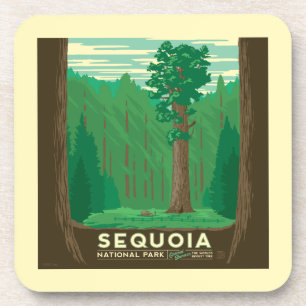 Sequoia National Park Beverage Coaster
