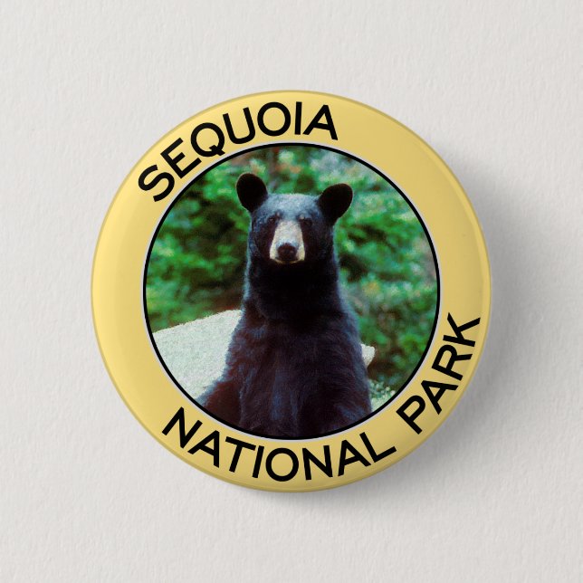 Sequoia National Park Button (Front)