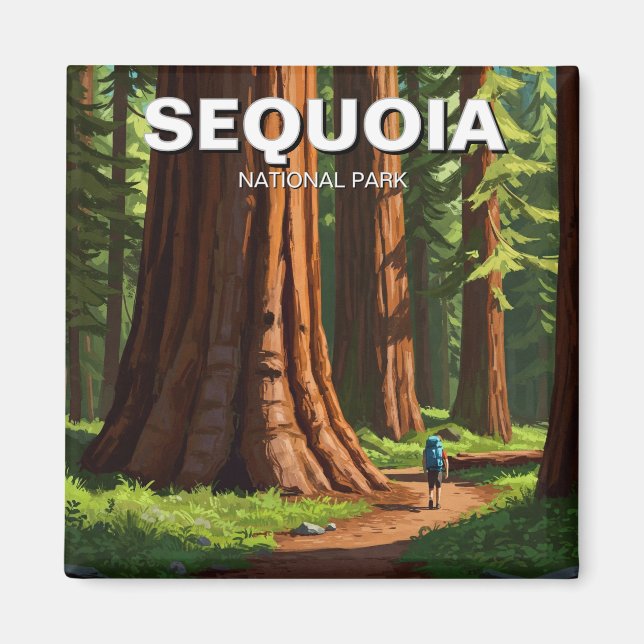 Sequoia National Park California Magnet (Front)