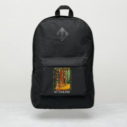 Sequoia National Park California Retro Distressed Port Authority&#174; Backpack