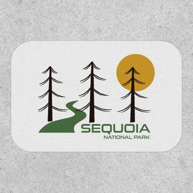 Sequoia National Park California Trail Patch (Front)