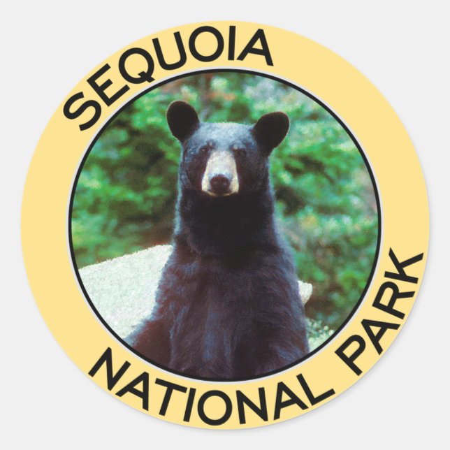 Sequoia National Park Classic Round Sticker (Front)