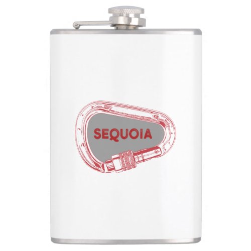 Sequoia National Park Climbing Carabiner Flask