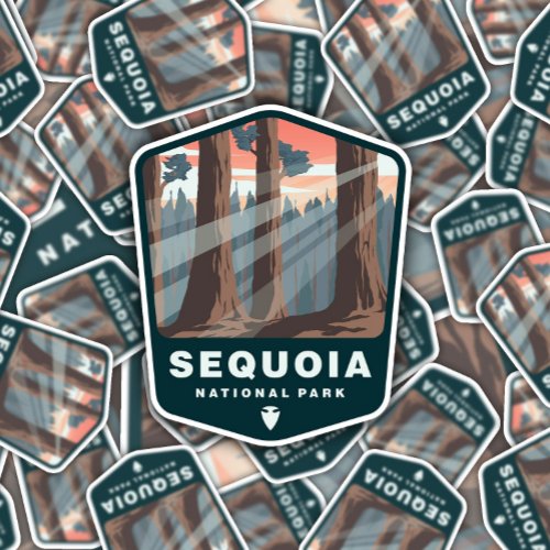 Sequoia National Park  Die_Cut Sticker