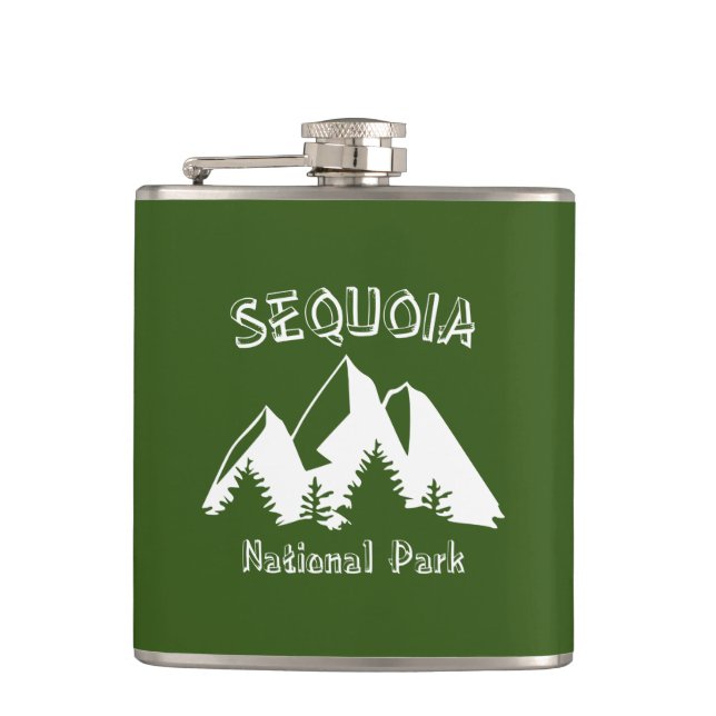 Sequoia National Park Flask (Front)