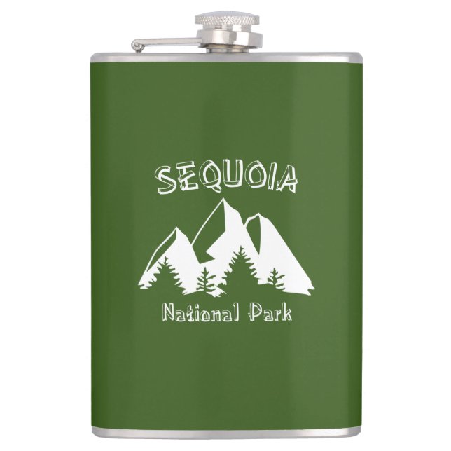 Sequoia National Park Flask (Front)