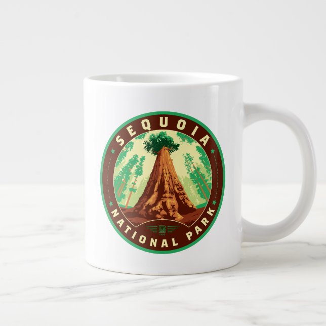 Sequoia National Park Giant Coffee Mug (Right)