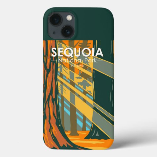 Sequoia National Park Giant Sequoia Trees  iPhone 13 Case