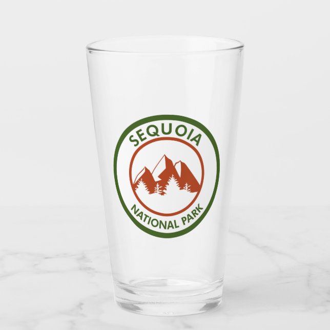 Sequoia National Park Glass (Front)