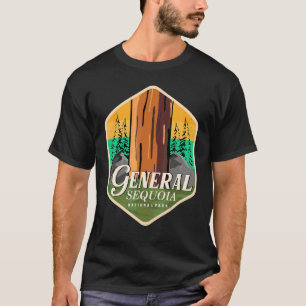 Sequoia National Park Hike Camping Redwood Nevada  T-Shirt