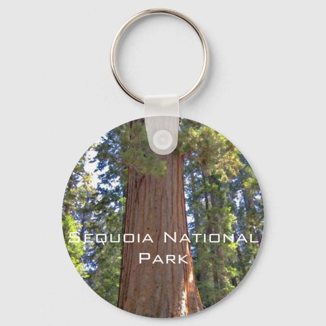 Sequoia National Park Keychain (Front)