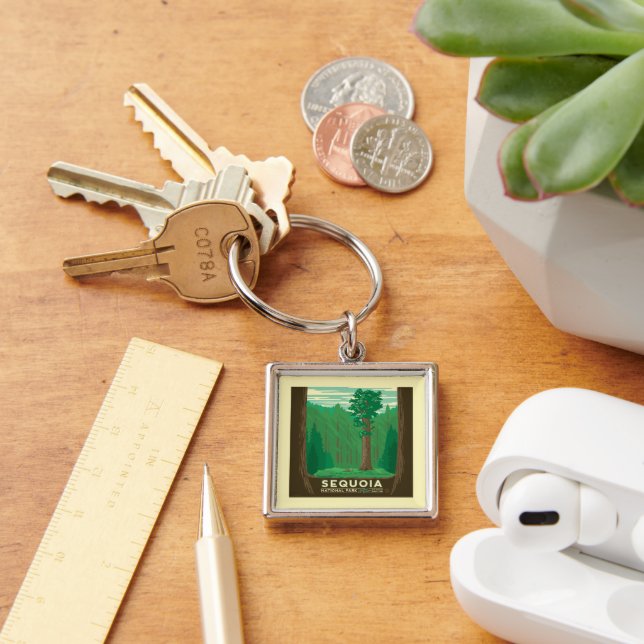 Sequoia National Park Keychain (Desk)