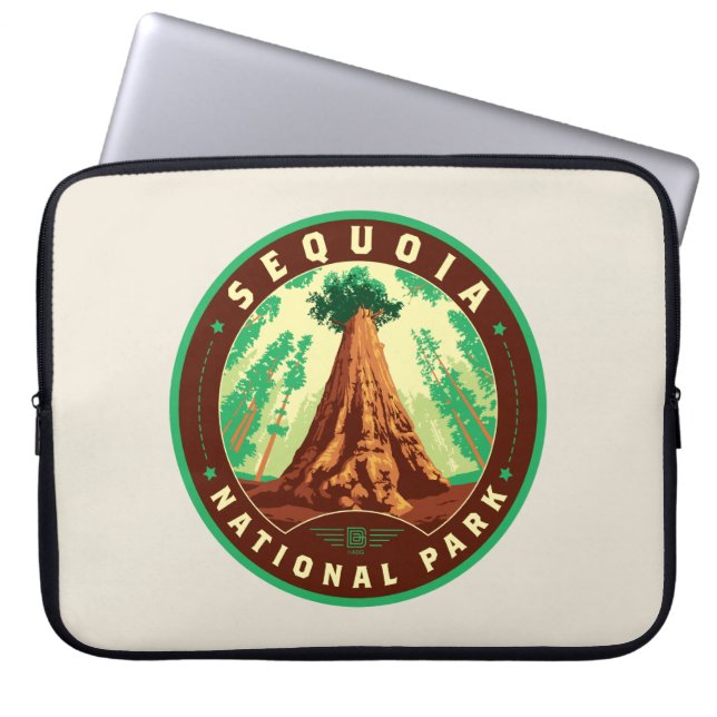 Sequoia National Park Laptop Sleeve (Front)
