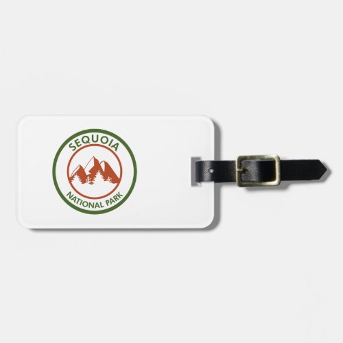 Sequoia National Park Luggage Tag