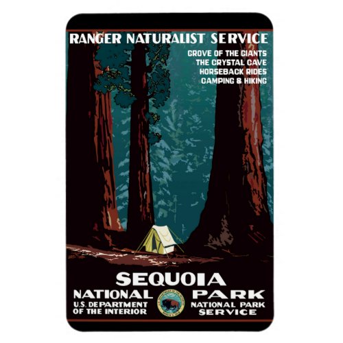 Sequoia National Park Refrigerator Magnet