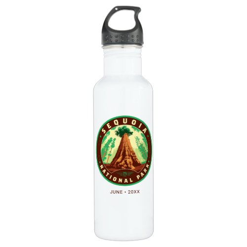 Sequoia National Park Stainless Steel Water Bottle