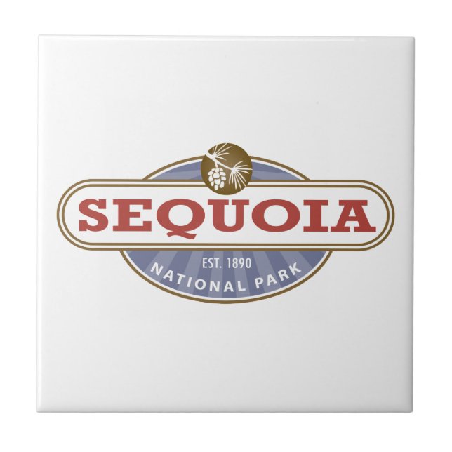 Sequoia National Park Tile (Front)