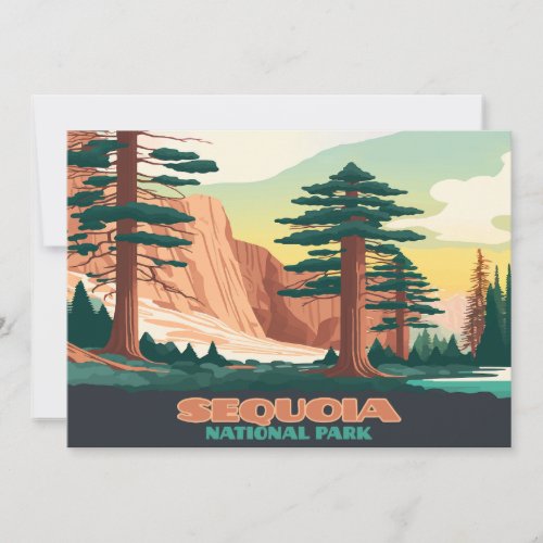 Sequoia National Park Trees Mountains 