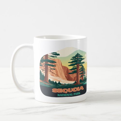 Sequoia National Park Trees Mountains Coffee Mug