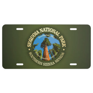 Sequoia NP2 License Plate
