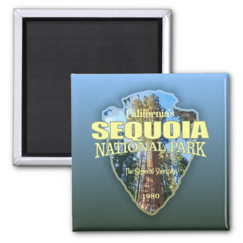 Sequoia NP arrowhead Magnet