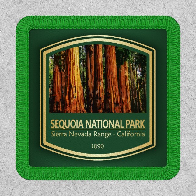 Sequoia NP (PF1) Patch (Front)