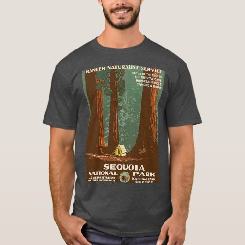 Sequoia Vintage National Park 1 T_Shirt