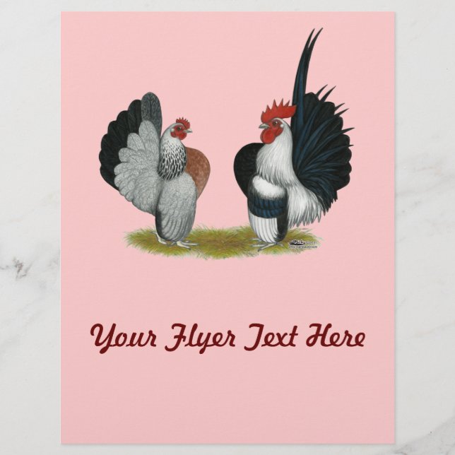 Serama Bantams Flyer (Front)