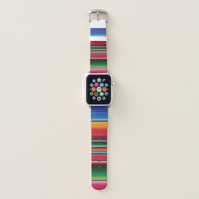 Serape Apple Watchband Watch Band (Front)