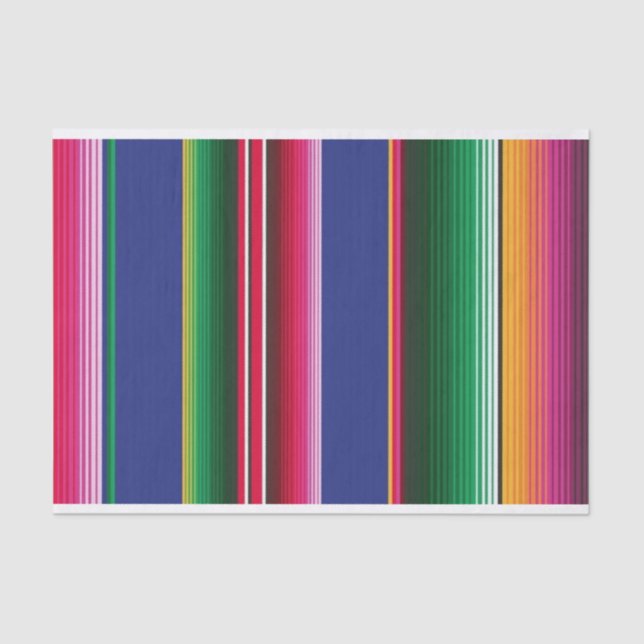 Serape Fiesta Tissue Paper (Front)