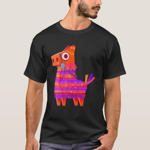 Serape Pinata Mexican Funny Cool Fiesta Cinco De M T_Shirt