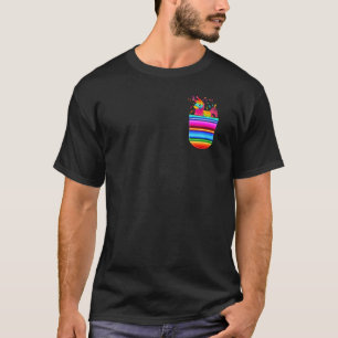 Serape Pocket Pinata Mexican Fiesta Not An Actual  T-Shirt