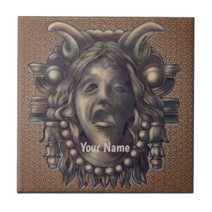 Seraph Gargoyle Ceramic Tile