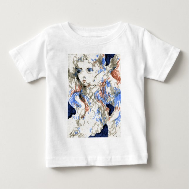 Seraph Ink Pen Drawing Baby T-Shirt (Front)
