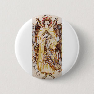 Seraphim Angel surround the Divine Throne Button