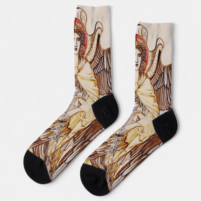 Seraphim Angel surround the Divine Throne Socks (Left)