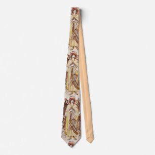 Seraphim Angels Surround the Divine Throne Neck Tie